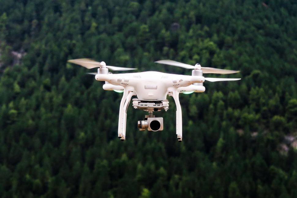 Drone delivering during last mile logistics