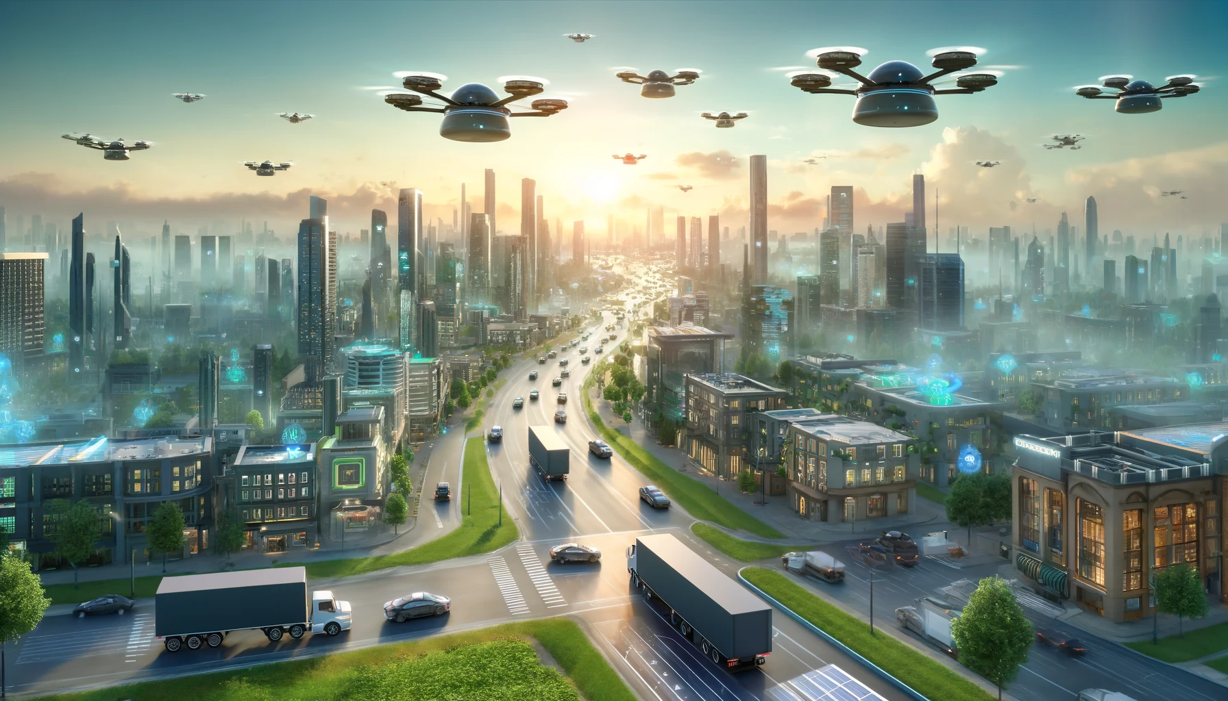 ai use for drones in logistics