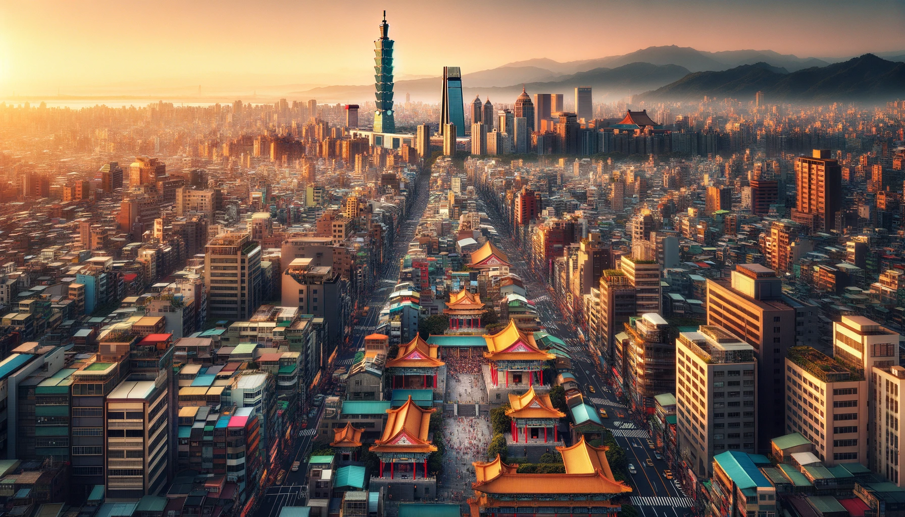 image of taiwan city scape