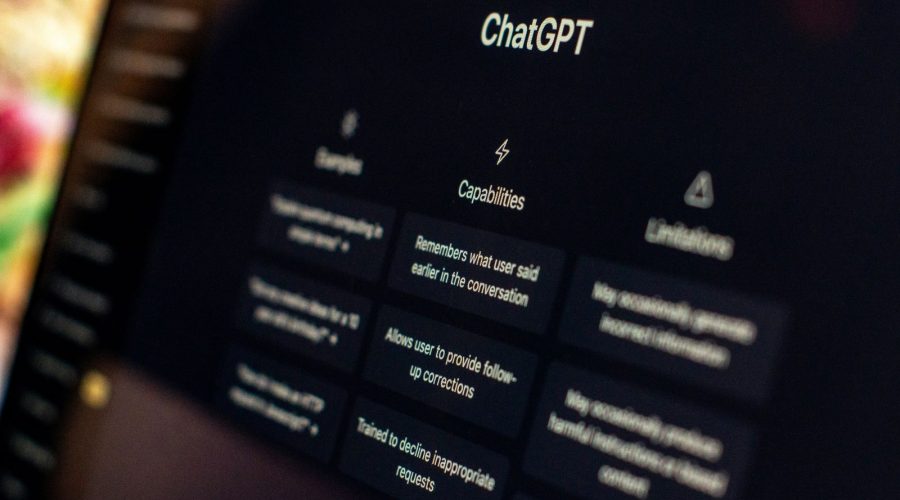 An image of the ChatGPT interface.